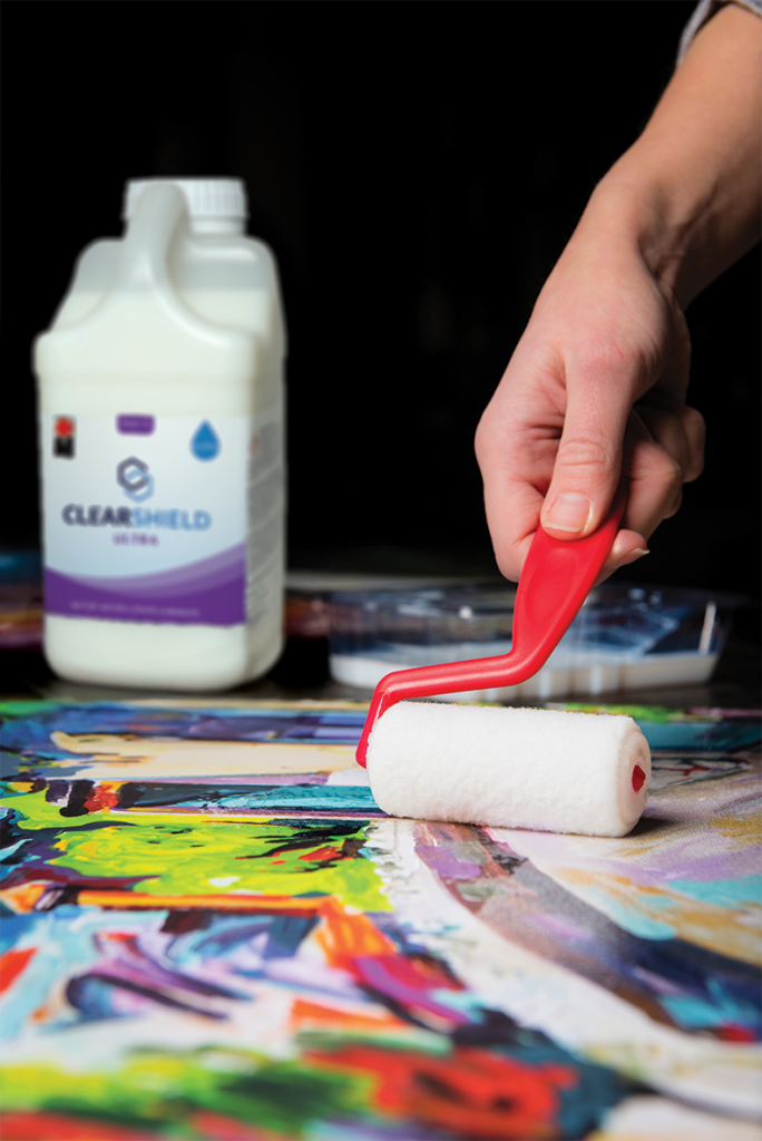 ClearShield Ultra hand application